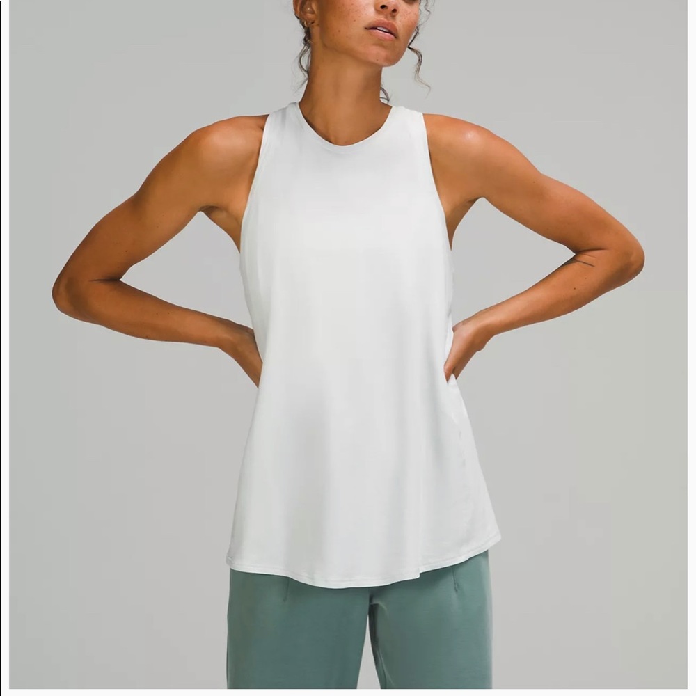 Lululemon White Tank Top